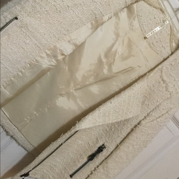 Truth and Pride Bouclé Biker/ Moto Jacket - Picture 6 of 8